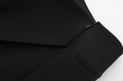 Dames Skort met Wrap Design en Elastische Tailleband
