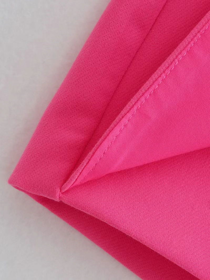 Dames Skort met Wrap Design en Elastische Tailleband