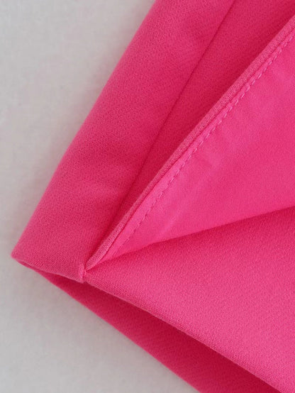 Dames Skort met Wrap Design en Elastische Tailleband