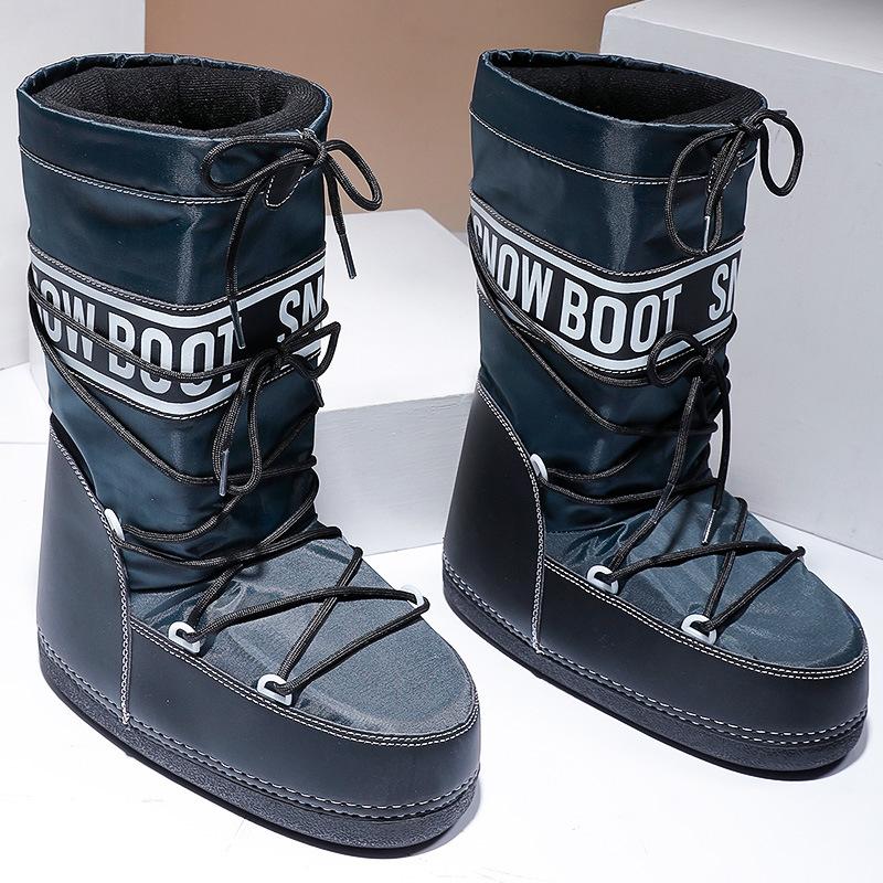 Dames Snowboots met Plateausool en Veters