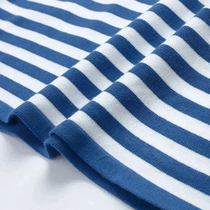 Dames Sweater Lange Mouw met Ronde Hals en Strepen