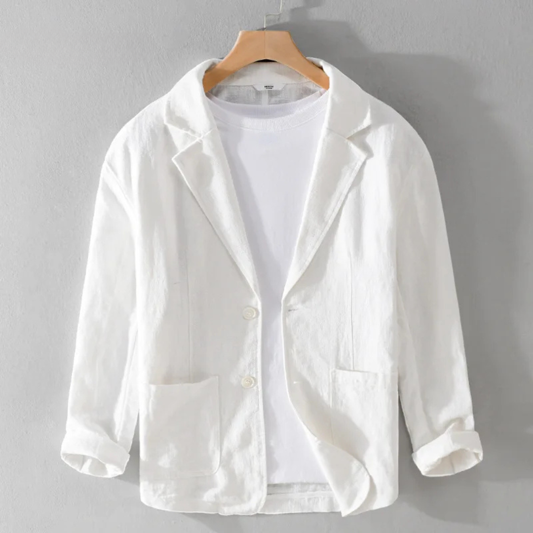 Heren Blazer met Relaxte Pasvorm