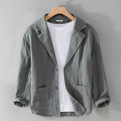 Heren Blazer met Relaxte Pasvorm