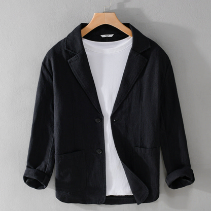 Heren Blazer met Relaxte Pasvorm