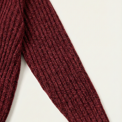 Heren Cardigan met Sjaalkraag en Knoopsluiting