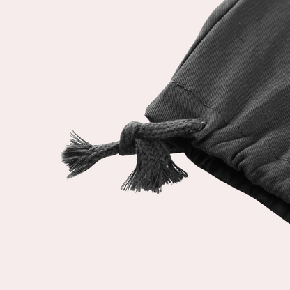 Heren Cargo Pants met Elastische Tailleband en Trekkoord