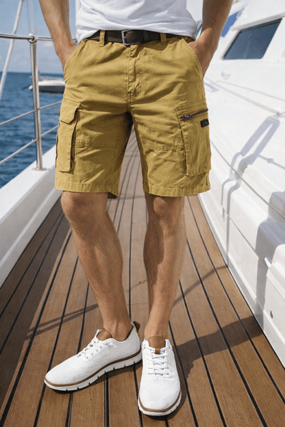 Heren Cargo Short met Cargozakken en Verstelbare Zoom