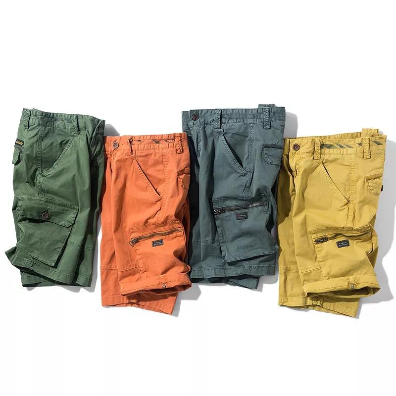 Heren Cargo Short met Cargozakken en Verstelbare Zoom