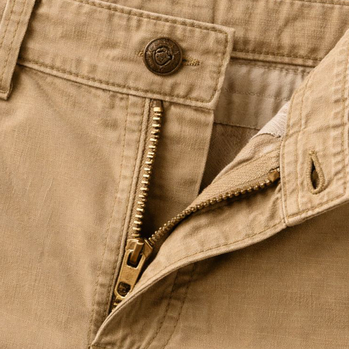 Heren Cargo Shorts met Zijvakken en Regular Fit