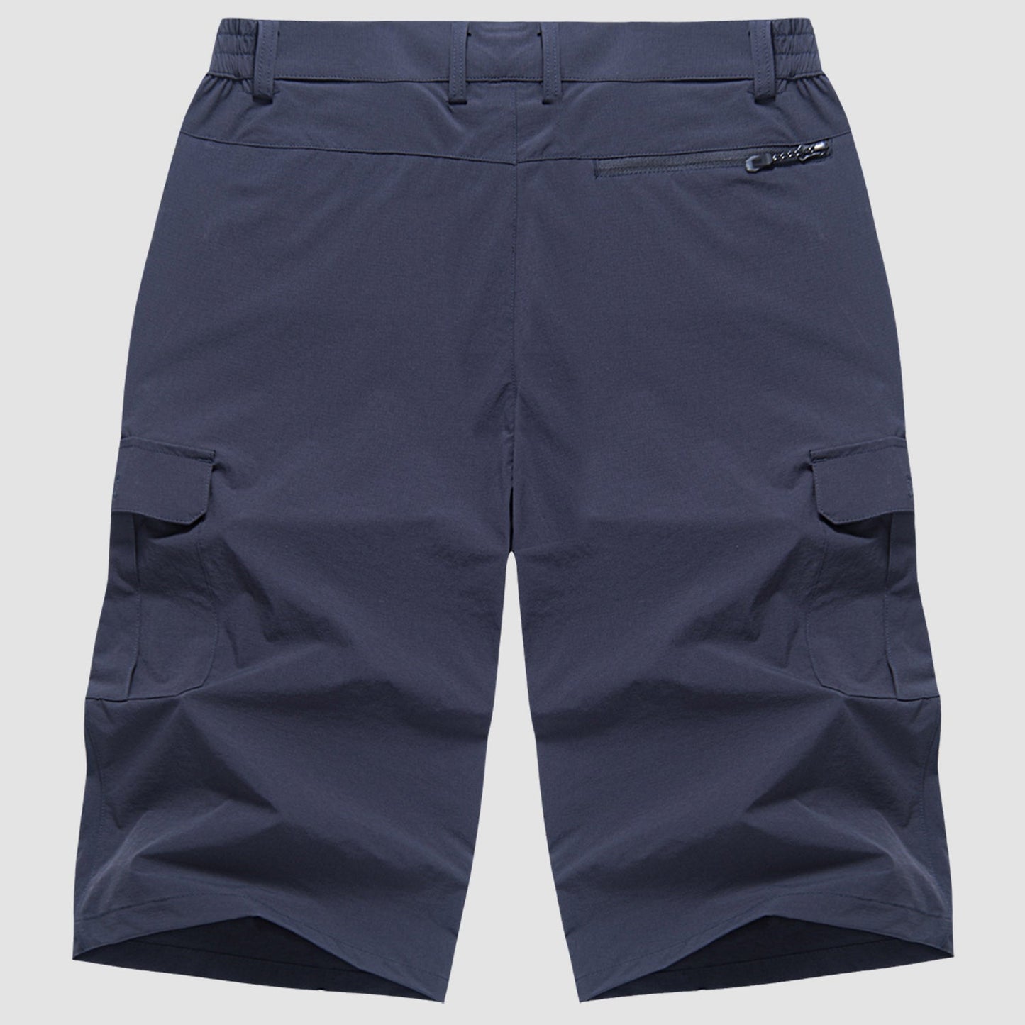 Heren Cargo Shorts met Zijzakken en Ritszak Driekwart