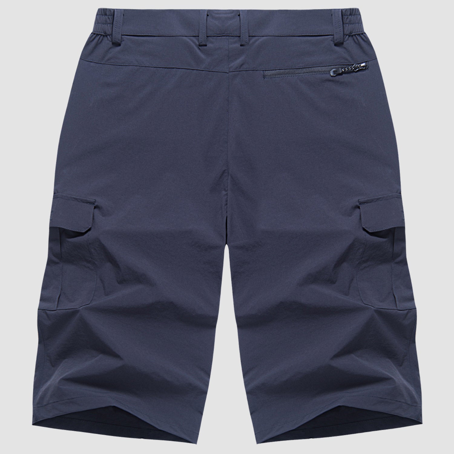 Heren Cargo Shorts met Zijzakken en Ritszak Driekwart