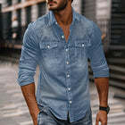 Denimblauw