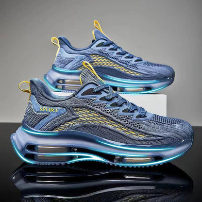 Heren Hardloopschoenen met Veters en Luchtkussenzool