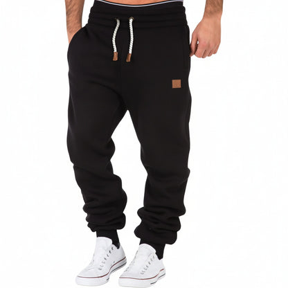 Heren Joggingbroek met Elastische Tailleband en Trekkoord