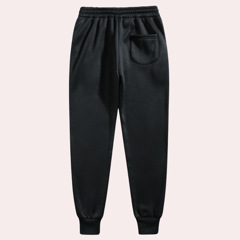 Heren Joggingbroek met Elastische Tailleband en Trekkoord