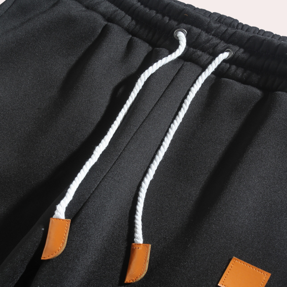 Heren Joggingbroek met Elastische Tailleband en Trekkoord