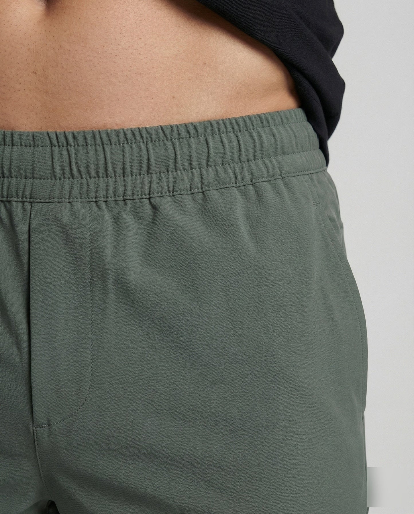 Heren Joggingbroek Slim Fit met Elastische Tailleband en Ritszakken