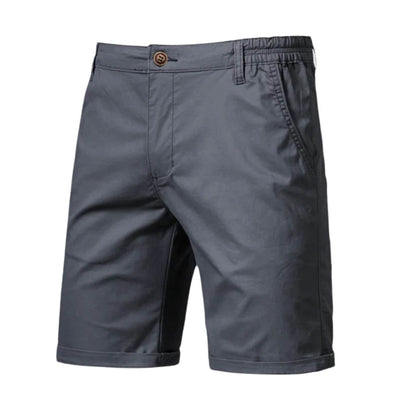 Heren Korte Broek met Stretch Tailleband Grijs