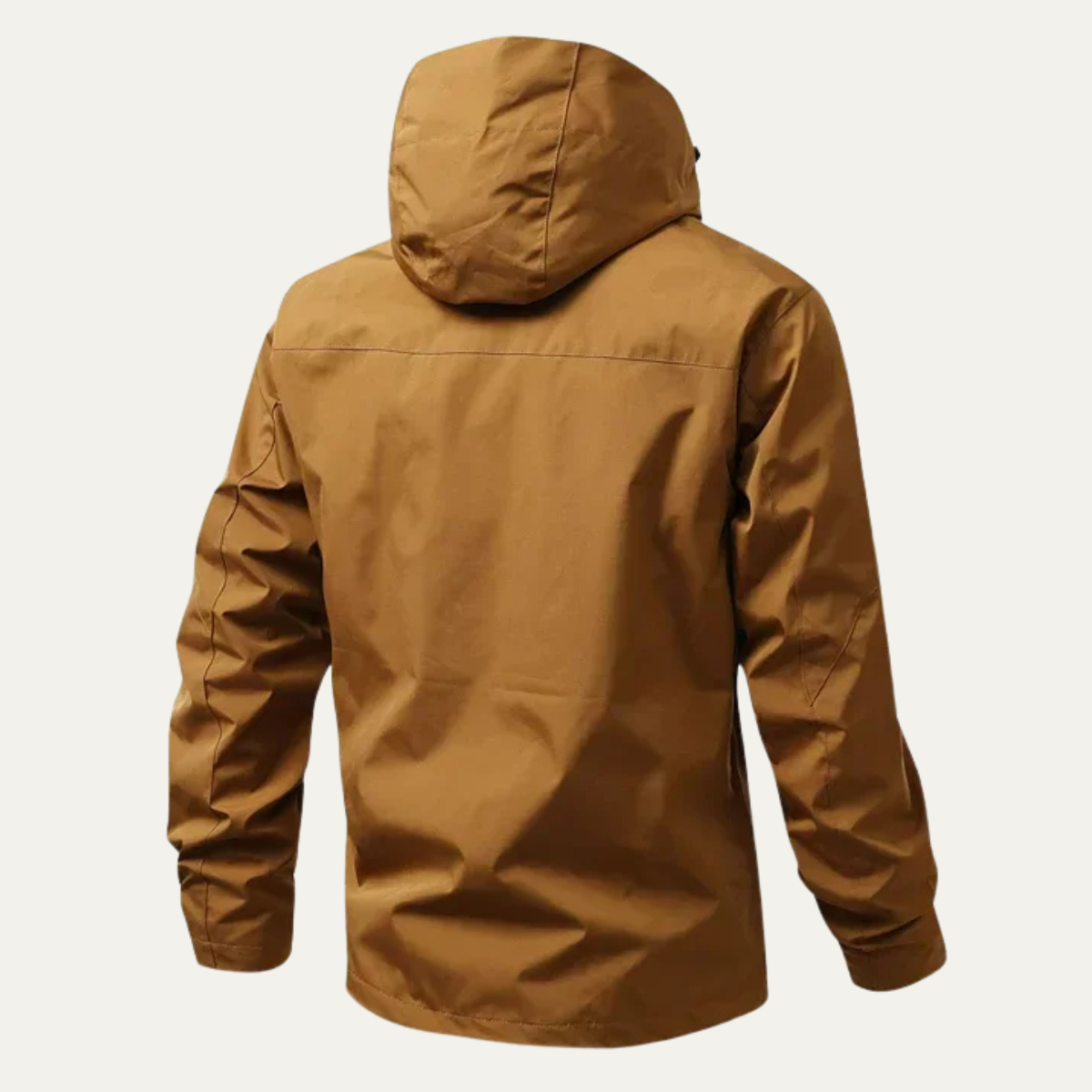 Heren Outdoor Jacket met Capuchon en Ritssluiting Regular Fit