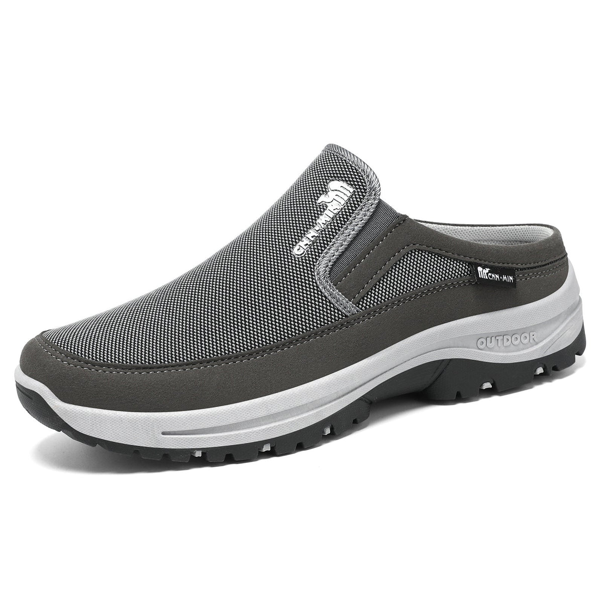 Heren Outdoor Slip-on Clogs met Memory Voetbed en Profielzool