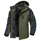 Heren Outdoor Winterjas met Capuchon en Fleece Voering