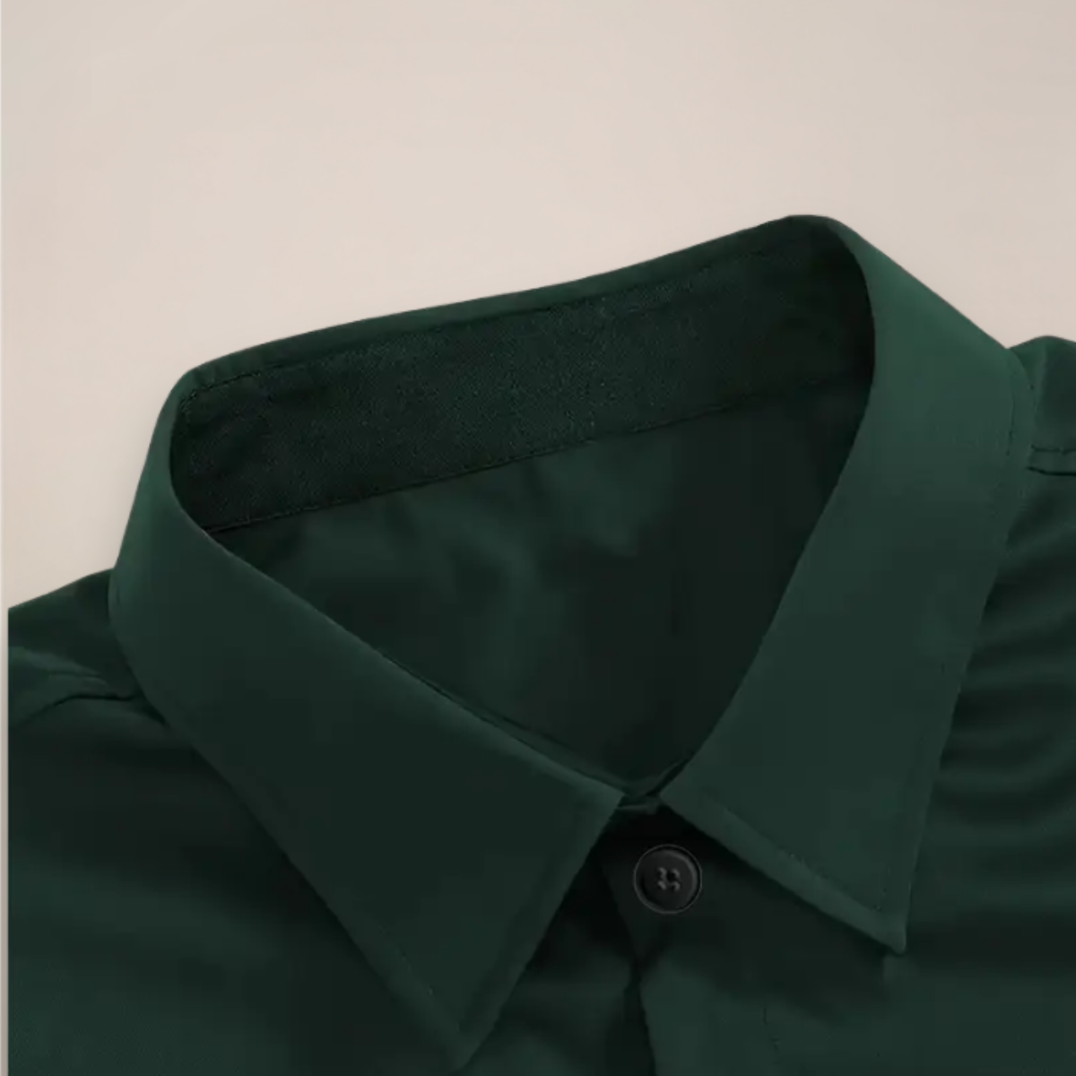 Heren Overhemd Lange Mouw met Klassieke Kraag en Slim Fit