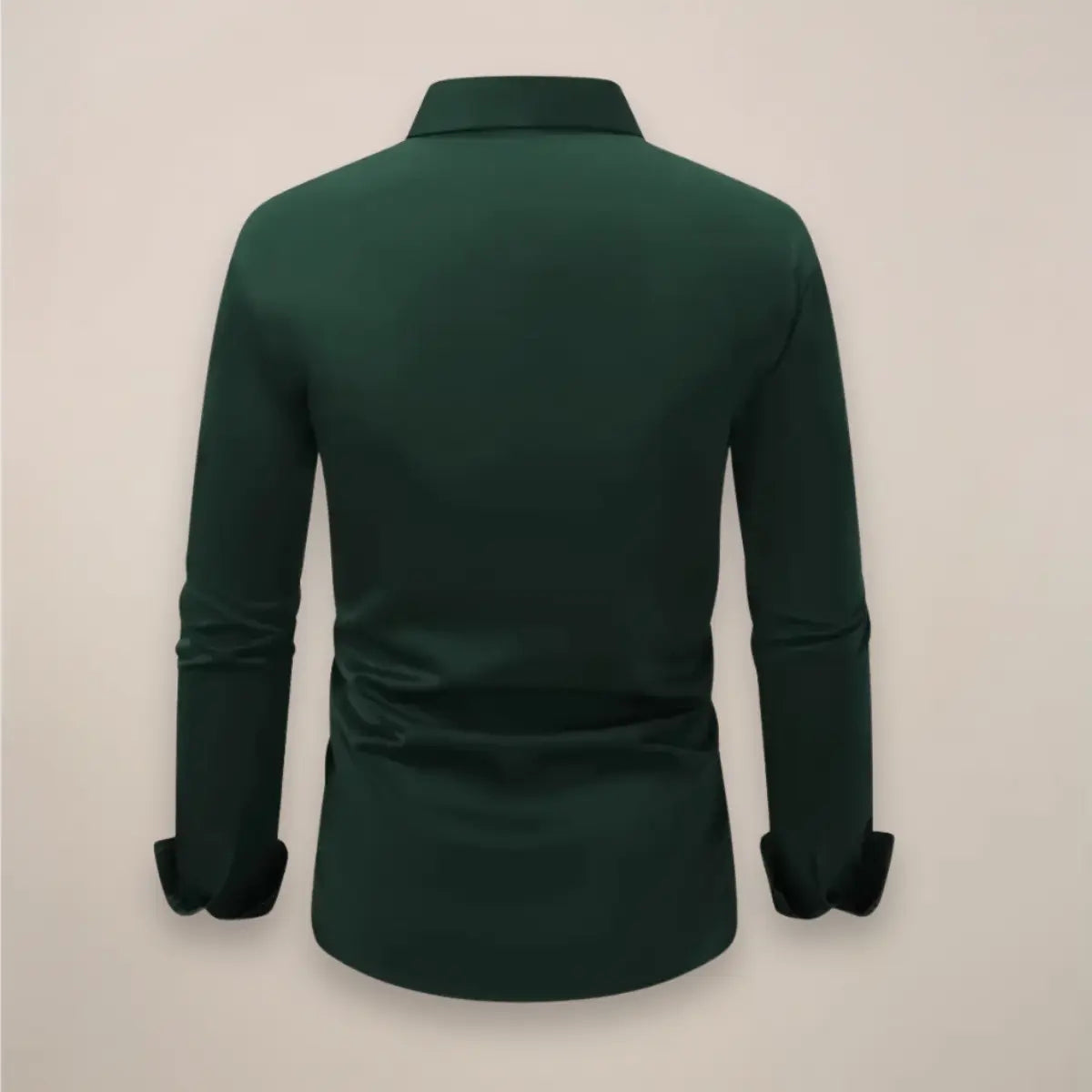 Heren Overhemd Lange Mouw met Klassieke Kraag en Slim Fit