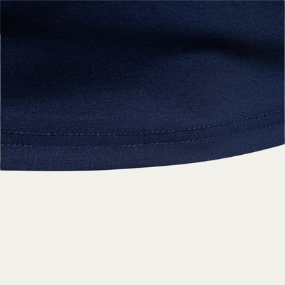 Heren Polo met Korte Mouw en Contrasterende Kraag Slim Fit