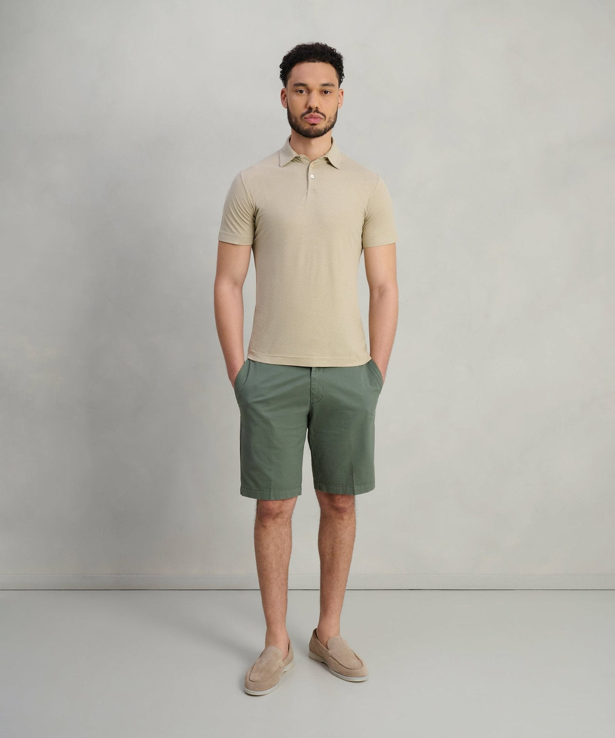 Heren Polo met Korte Mouwen en Polokraag Slim Fit