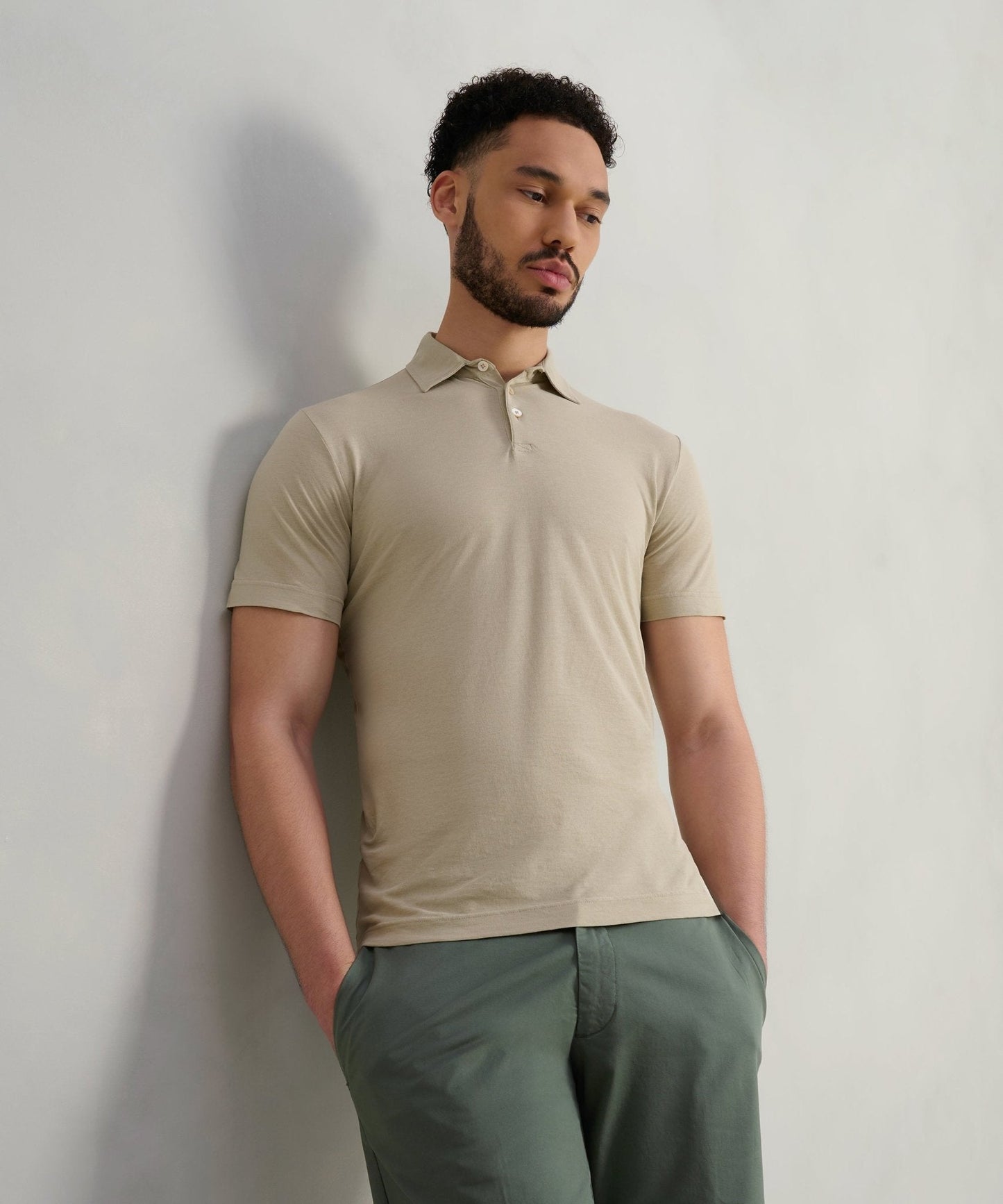 Heren Polo met Korte Mouwen en Polokraag Slim Fit