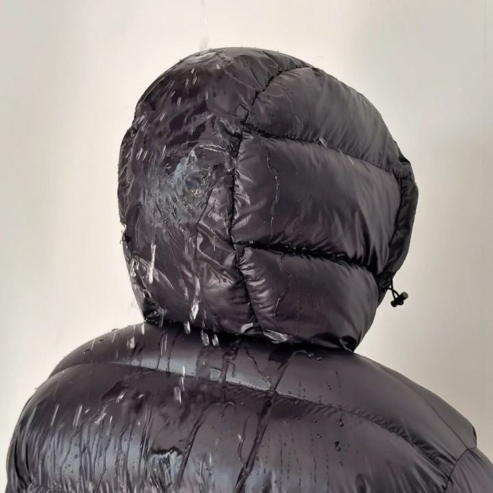 Heren Puffer Jacket met Capuchon en Ritssluiting