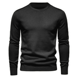 Heren Pullover met Ronde Hals
