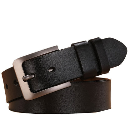 Heren Riem met Pin-gesp en Leren Look