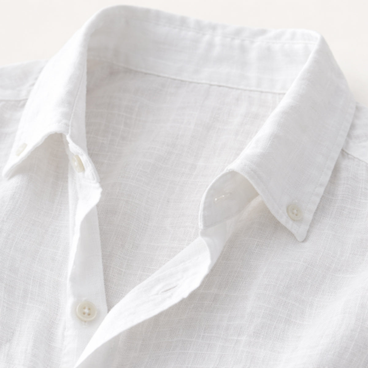 Heren Shirt Lange Mouw met Klassieke Kraag en Knoopsluiting