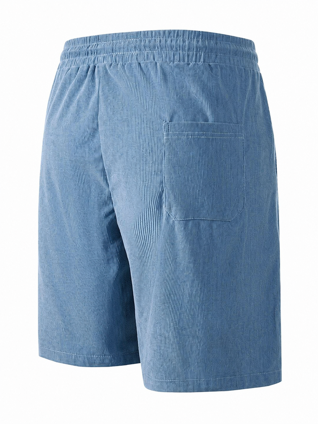 Heren Shorts met Elastische Taille en Koordjes, Relaxed Fit