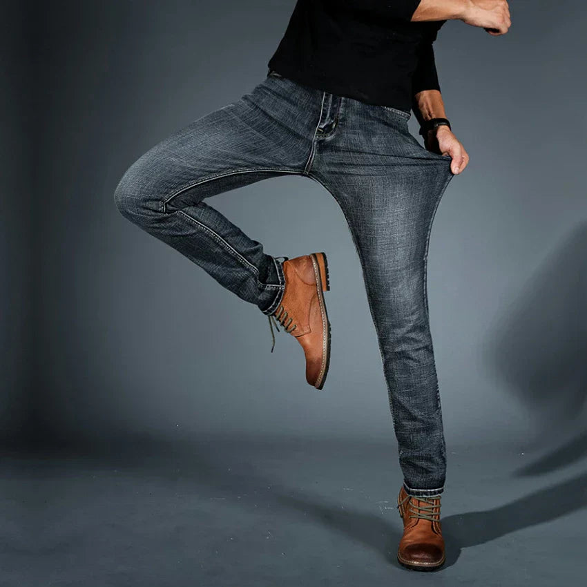 Heren Slim Fit Jeans met Stretch
