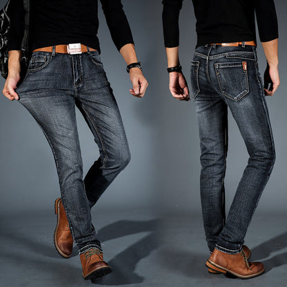 Heren Slim Fit Jeans met Stretch