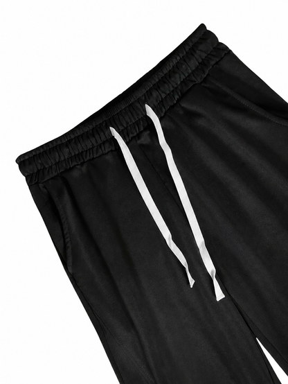Heren Sweatpants Baggy Fit met Elastische Taille en Rechte Pijp