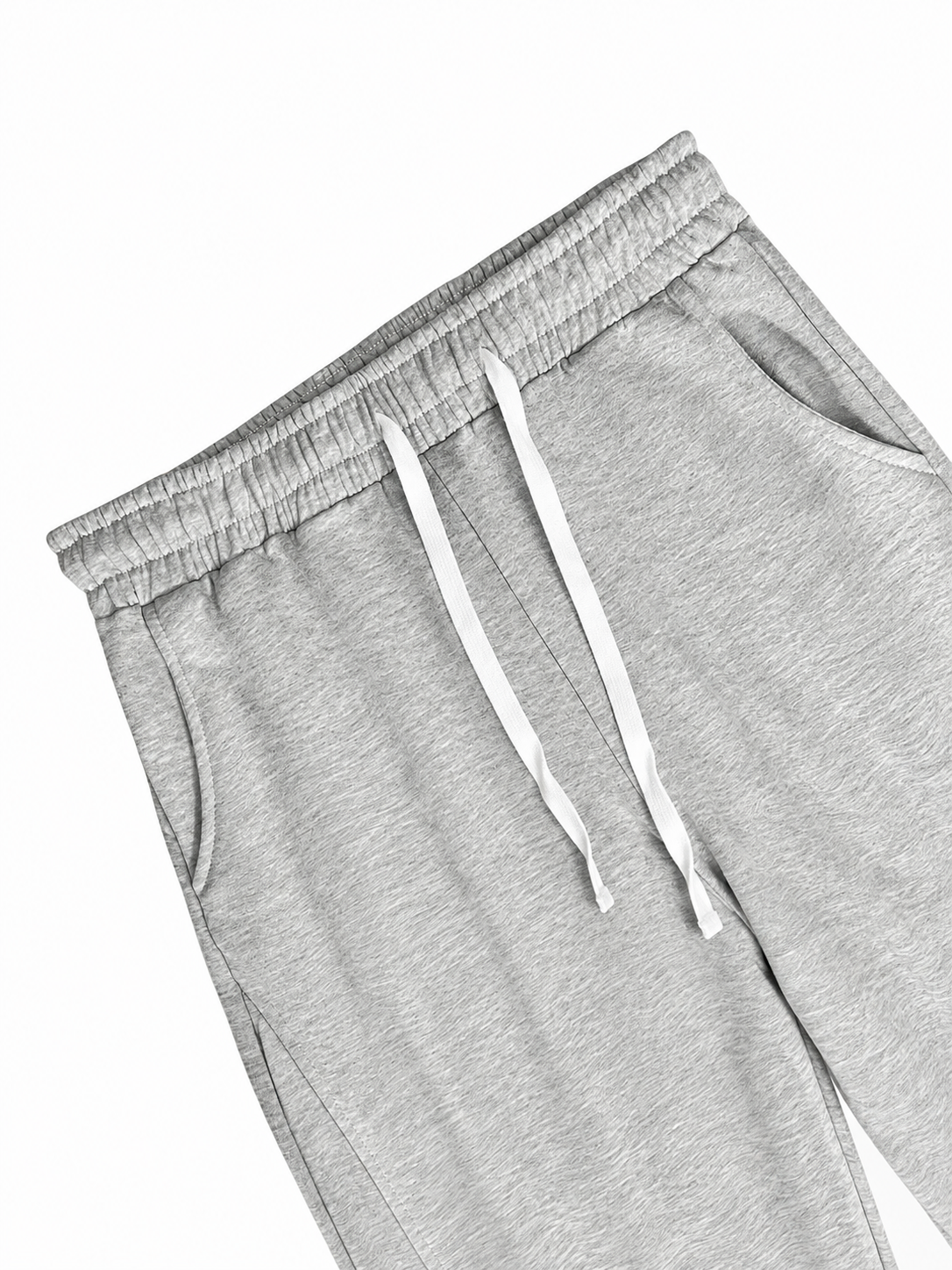 Heren Sweatpants Baggy Fit met Elastische Taille en Rechte Pijp