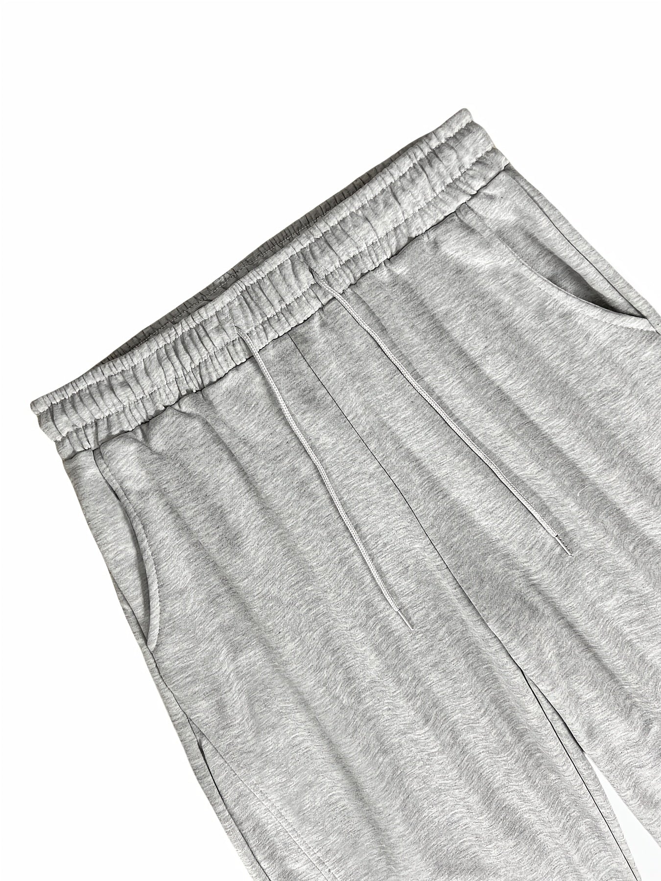 Heren Sweatpants Baggy Fit met Elastische Taille en Rechte Pijp