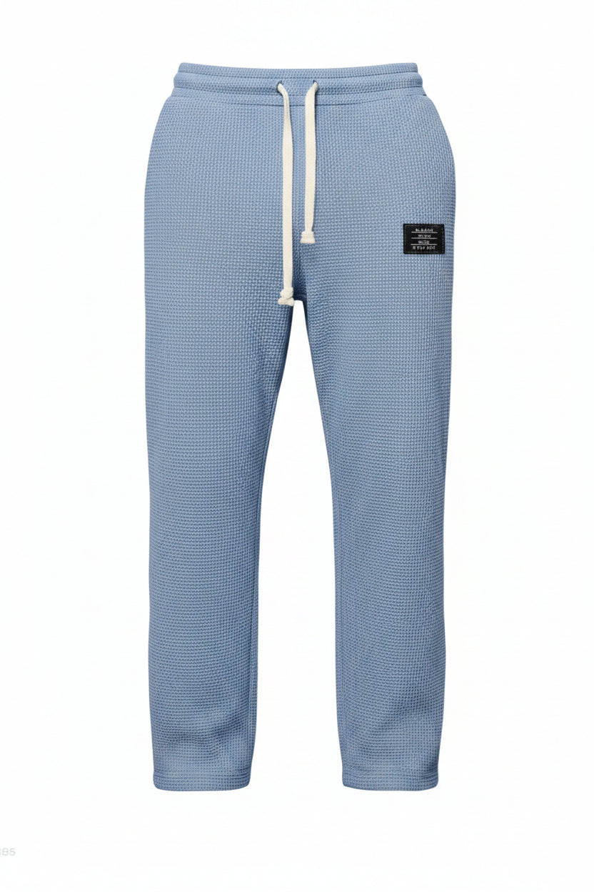 Heren Sweatpants Rechte Pijp met Trekkoord en Elastische Tailleband