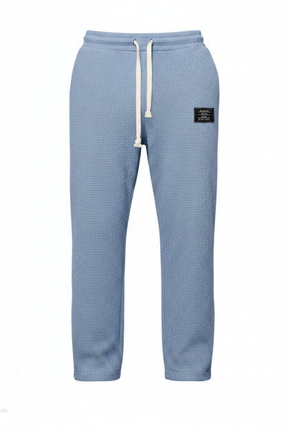 Heren Sweatpants Rechte Pijp met Trekkoord en Elastische Tailleband