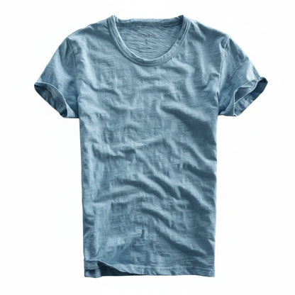 Heren T-shirt Korte Mouw met Ronde Hals en Relaxed Fit