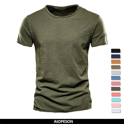Heren T-shirt Korte Mouw met Ronde Hals Regular Fit