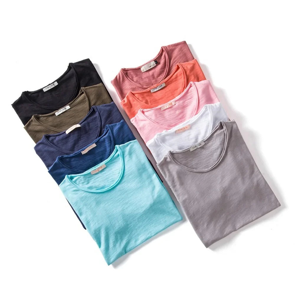 Heren T-shirt Korte Mouw met Ronde Hals Regular Fit
