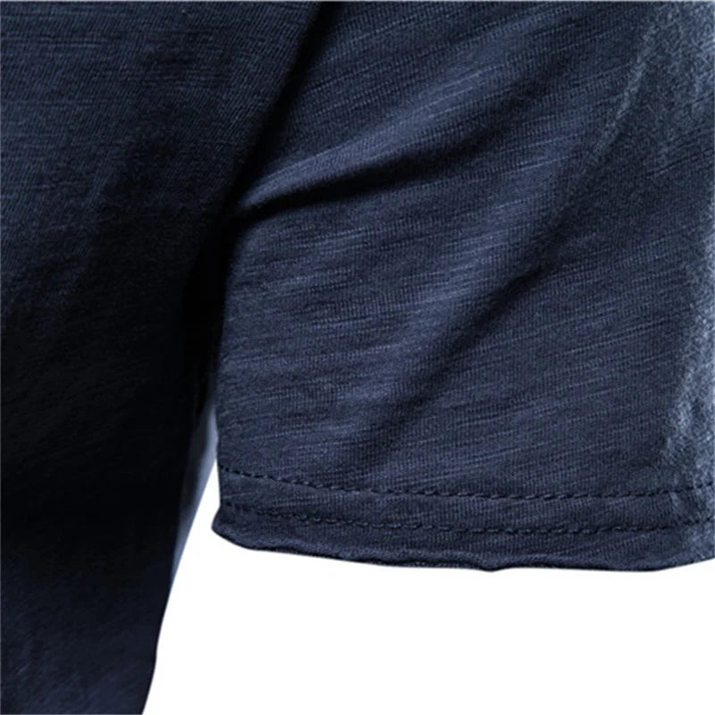 Heren T-shirt Korte Mouw met Ronde Hals Regular Fit