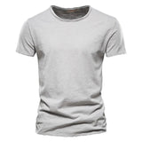 Heren T-shirt Korte Mouw met Ronde Hals Regular Fit