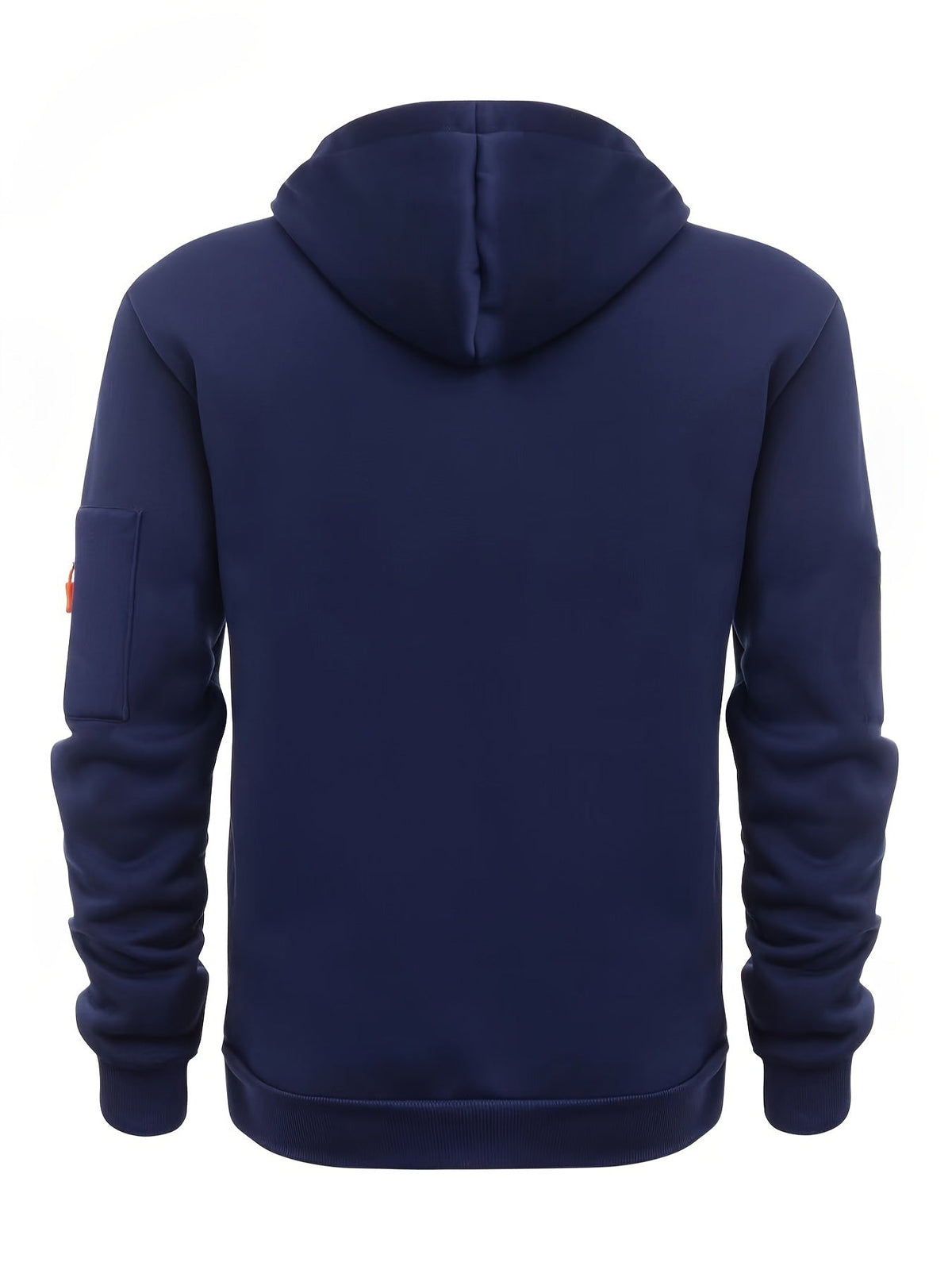 Heren Zip Hoodie met Mouwzak