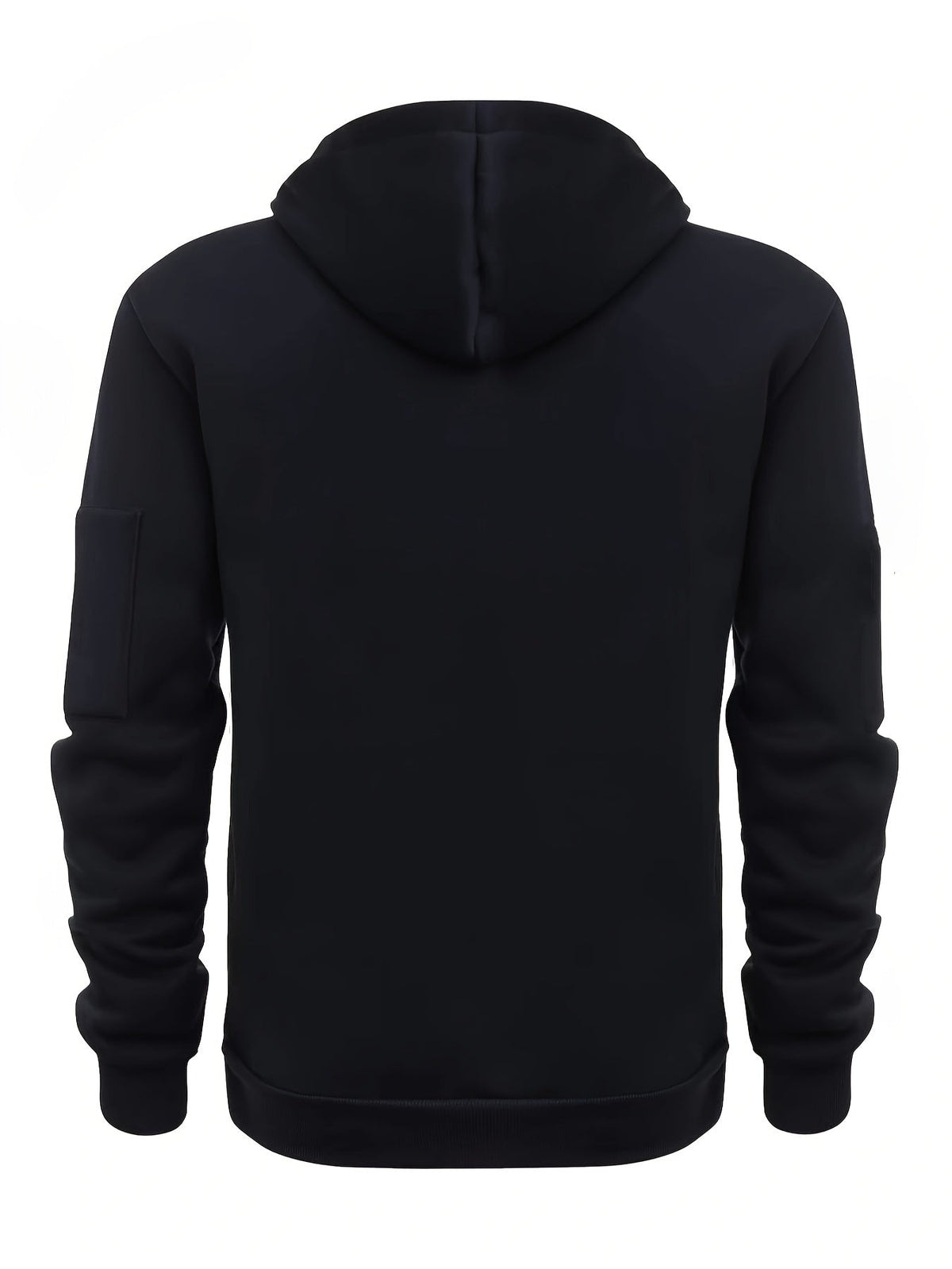 Heren Zip Hoodie met Mouwzak