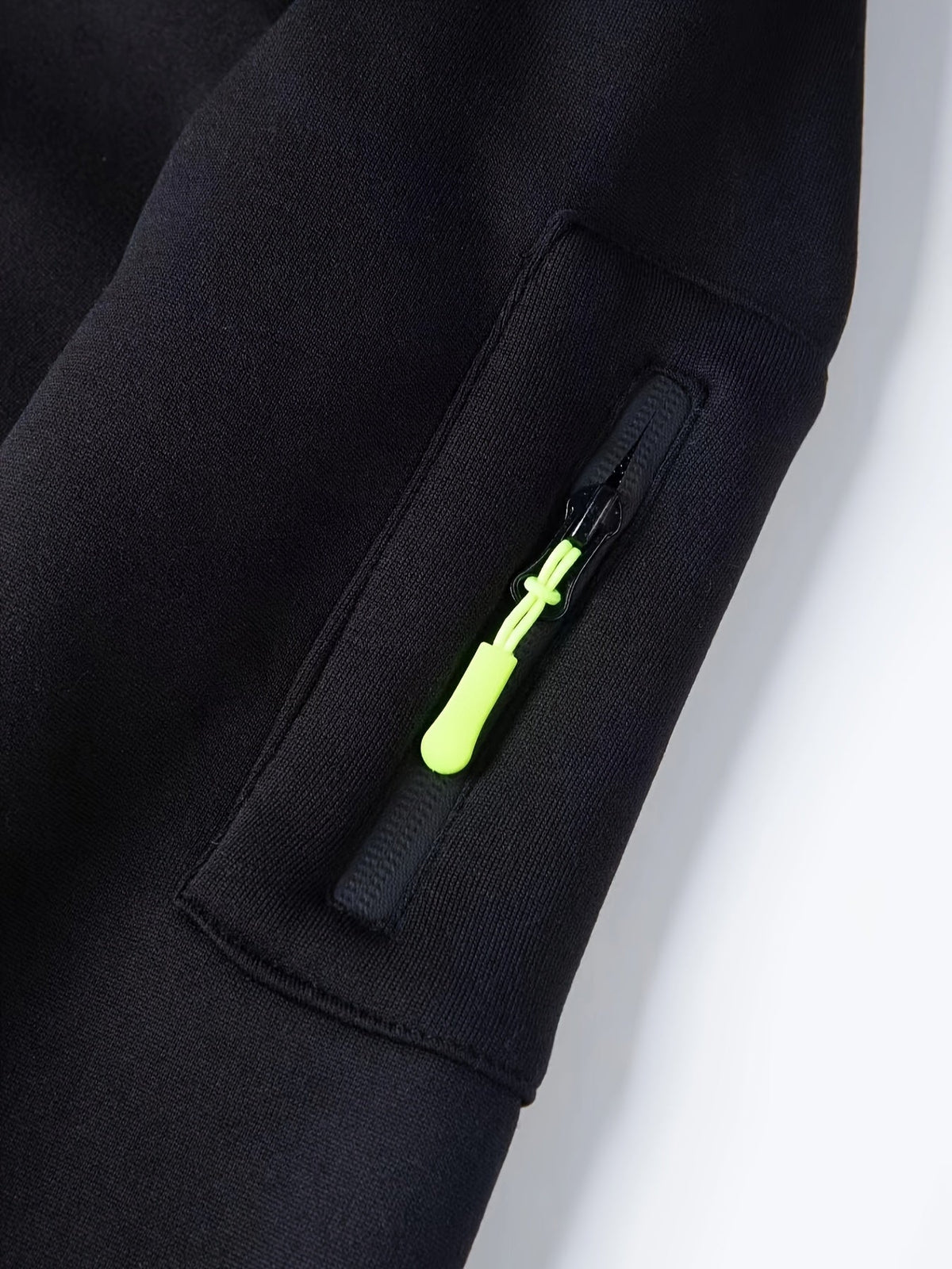 Heren Zip Hoodie met Mouwzak
